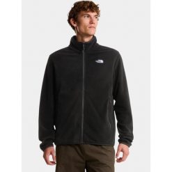 Sweter Męski The North Face M Glacier. Czarne swetry przez głowę męskie The North Face, m, bez wzorów, z polaru, bez kołnierzyka. Za 325.99 zł.