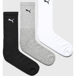 Puma - Skarpety (3-pack). Szare skarpety męskie Puma, z bawełny. Za 39.90 zł.