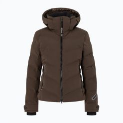Kurtka narciarska damska BOGNER FIRE+ICE Tec-Sael. Brązowe kurtki damskie bez wzorów, z elastanu, bez kaptura, narciarskie. Za 2,099.00 zł.