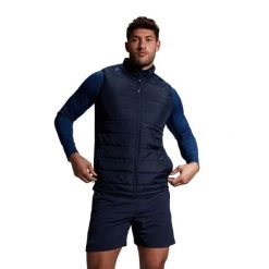 Kurtka puchowa bez rękawów Canterbury Élite. Niebieskie kurtki męskie CANTERBURY, xl, bez wzorów, z dresówki, bez kaptura. Za 482.00 zł.
