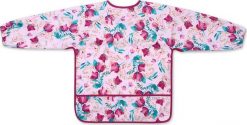 BabyOno 1477/01 ŚLINIAK FLORAL DŁUGI RĘKAW. Śliniaki dla dzieci Babyono, bez wzorów. Za 30.07 zł.