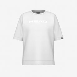 MOTION T-Shirt Women. Białe koszulki sportowe damskie Head, bez wzorów, z bawełny, bez kołnierzyka, bez ramiączek, tenisowe. Za 234.00 zł.
