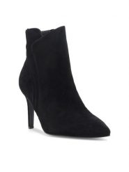 Sergio Bardi Botki WYL3161-7Z-SB Czarny. Czarne botki damskie Sergio Bardi, ze skóry, bez obcasa, na szpilce, bez zapięcia. Za 399.99 zł.
