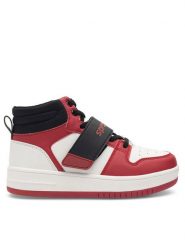 Sprandi Sneakersy CP-3150016A(IV)CH Biały. Białe buty sportowe chłopięce Sprandi, bez wzorów, z materiału, bez zapięcia. Za 149.99 zł.