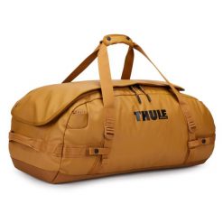 Torba podróżna Thule Chasm 70 L - golden. Brązowe plecaki damskie Thule, bez wzorów. Za 650.99 zł.