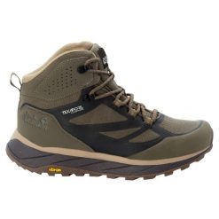 Buty trekkingowe męskie Jack Wolfskin Terraventure Texapore Mid. Brązowe trekkingi męskie Jack Wolfskin, na wiosnę. Za 479.99 zł.