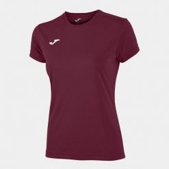 Koszulka do biegania damska Joma Combi z krótkim rękawem. Brązowe koszulki sportowe damskie Joma, xs, bez wzorów, sportowe, bez kołnierzyka. Za 59.99 zł.