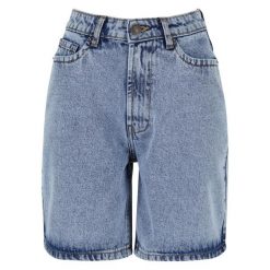 Szorty Damskie/pań 90. Niebieskie szorty sportowe damskie Urban Classics, bez wzorów, sportowe, trekkingowe. Za 121.99 zł.