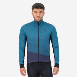 Kurtka rowerowa męska Rogelli Tarax. Niebieskie buty sportowe męskie Rogelli, m, bez wzorów, sportowe, bez kaptura. W wyprzedaży za 270.00 zł.