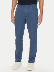 Tommy Hilfiger Spodnie materiałowe Denton MW0MW36429 Niebieski Straight Fit. Niebieskie spodnie materiałowe męskie Tommy Hilfiger, m, bez wzorów, z bawełny. Za 449.99 zł.
