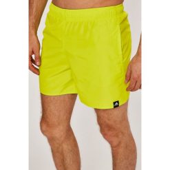 Adidas Performance - Szorty. Żółte szorty męskie marki adidas Performance, z materiału. W wyprzedaży za 99.90 zł.