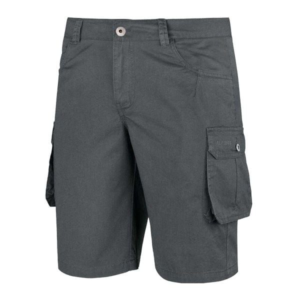 Męskie Spodenki Askja. Szare krótkie spodenki sportowe męskie Alpinus, m, bez wzorów, z bawełny. Za 237.99 zł.