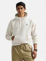 Polo Ralph Lauren Bluza 710964718001 Biały Relaxed Fit. Białe bluzy męskie Polo Ralph Lauren, m, bez wzorów, z bawełny, bez kaptura. Za 619.99 zł.