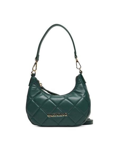 Valentino Torebka Ocarina VBS3KK45R Zielony. Zielone torebki do ręki damskie Valentino, bez wzorów, ze skóry, bez dodatków. Za 269.99 zł.