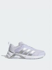 Adidas Buty na siłownię Dropset Control Training Shoes KJ9167 Fioletowy jasny. Fioletowe obuwie sportowe damskie Adidas, bez wzorów, z materiału, na fitness i siłownię. Za 298.99 zł.