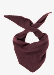 Chusta trójkątna. Czerwone szaliki i chusty damskie bonprix, bez wzorów. Za 49.99 zł.