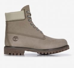 TIMBERLAND Premium 6 Inch Lace Up Waterproof Boot Trapery męskie. Szare śniegowce i trapery męskie Timberland, na zimę, z gumy, bez zapięcia. W wyprzedaży za 783.99 zł.