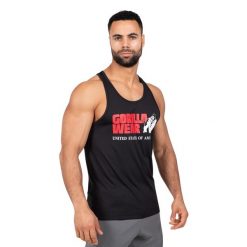 Tank top Gorilla Wear Classic. Czarne buty sportowe męskie GORILLA WEAR, bez wzorów, sportowe, bez kołnierzyka. Za 178.00 zł.