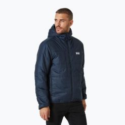 Kurtka puchowa męska Helly Hansen Flex Ins. Niebieskie kurtki męskie Helly Hansen, m, bez wzorów, z puchu, trekkingowe. Za 439.99 zł.