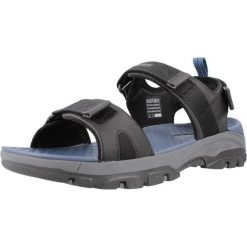 Sandały Skechers Tresmen - Ryer, Mężczyźni. Czarne sandały męskie Skechers, z materiału, bez zapięcia. Za 390.00 zł.