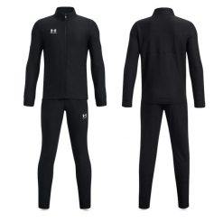 Dres sportowy dziecięcy UNDER ARMOUR 1379708 bluza + spodnie. Białe bluzy dla chłopców Under Armour, bez wzorów, z dresówki, sportowe, do piłki nożnej. Za 317.34 zł.