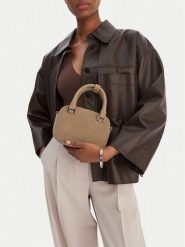 GINO ROSSI Torebka EO-LA224-19318 Beżowy. Brązowe torebki do ręki damskie Gino Rossi, bez wzorów, ze skóry, bez dodatków. Za 279.99 zł.