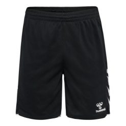 Szorty Hummel Core 2.0. Białe krótkie spodenki sportowe męskie Hummel, bez wzorów, na fitness i siłownię. Za 181.50 zł.