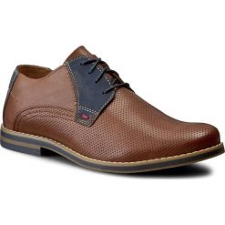 Półbuty LASOCKI FOR MEN - MB-TORINO-09 Brązowy. Brązowe półbuty na co dzień męskie Lasocki For Men, z materiału. Za 189.99 zł.
