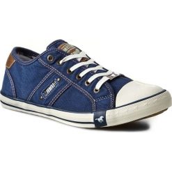 Trampki MUSTANG - 36A034 Jeansblau. Niebieskie trampki męskie Mustang, z gumy. W wyprzedaży za 149.00 zł.