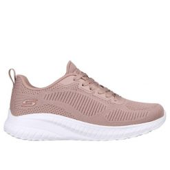Buty na co dzień damskie SKECHERS BOBS SQUAD CHAOS - FACE OFF lekkie. Brązowe obuwie sportowe damskie Skechers, bez wzorów, trekkingowe, Skechers Sport. W wyprzedaży za 273.15 zł.