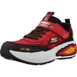 Buty SKECHERS MEGA-CRAFT 4K Czerwony. Czerwone trekkingi męskie Skechers, na fitness i siłownię. Za 209.99 zł.