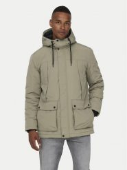 Only & Sons Parka Jayden 22022654 Beżowy Regular Fit. Brązowe kurtki męskie Only & Sons, m, bez wzorów, z syntetyku, bez kaptura. Za 259.99 zł.