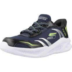 Buty SKECHERS METEOR-LIGHTS Niebieski. Niebieskie trekkingi męskie Skechers, trekkingowe. Za 204.99 zł.