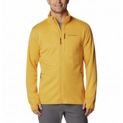 Bluza Turystyczna Rozpinana Męska Columbia Park View Fleece Full Zip. Brązowe bluzy męskie Columbia, m, bez wzorów, bez kaptura, trekkingowe. Za 322.99 zł.