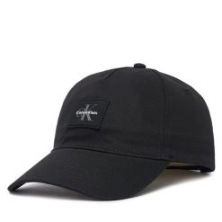 Czapka z daszkiem Calvin Klein. Czarne czapki i kapelusze męskie Calvin Klein, bez wzorów. Za 189.99 zł.