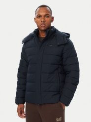 EA7 Emporio Armani Kurtka zimowa 7M002556 AF25752 UB102 Granatowy Regular Fit. Niebieskie kurtki męskie EA7 Emporio Armani, na zimę, m, bez wzorów, z syntetyku, bez kaptura. Za 1,409.00 zł.