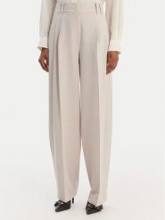 Patrizia Pepe Spodnie materiałowe 8P0794/A498-S748 Szary Regular Fit. Szare spodnie materiałowe damskie Patrizia Pepe, s, bez wzorów, z materiału. Za 1,249.00 zł.