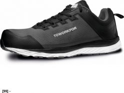 CERVA SUPER SET GREY ESD S1P SRC - półbuty 37. Szare buty sportowe męskie CERVA, bez zapięcia. Za 339.40 zł.