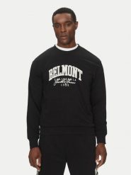 Jack & Jones Bluza Detroit 12268470 Czarny Relaxed Fit. Czarne bluzy męskie Jack & Jones, l, bez wzorów, z bawełny, bez kaptura. Za 99.99 zł.