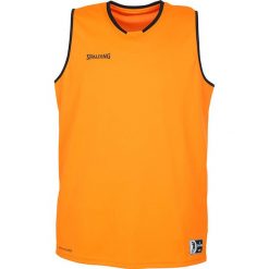 Jersey Spalding Move. Brązowe koszulki sportowe męskie Spalding, bez wzorów, z jersey, bez kołnierzyka, bez ramiączek, do koszykówki. Za 93.30 zł.