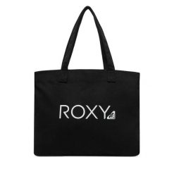 Torebka Roxy. Czarne torebki do ręki damskie Roxy, bez wzorów, bez dodatków. Za 109.99 zł.