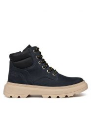 Geox Trapery J Kiddartah Boy J46M9A 032FU C0045 M Granatowy. Niebieskie buty zimowe chłopięce Geox, bez wzorów, z materiału, bez zapięcia. Za 249.99 zł.