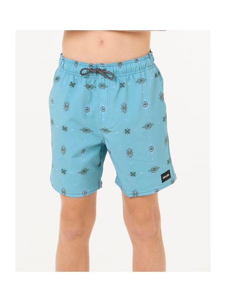 Spodenki surfingowe dla dzieci Rip Curl Fun Times Volley-Boy Niebieski. Niebieskie kąpielówki dla chłopców Rip Curl, bez wzorów, z poliesteru. Za 90.00 zł.