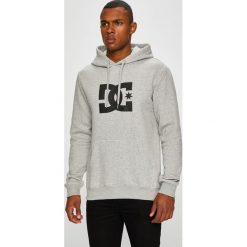 DC - Bluza. Szare bluzy męskie DC, z nadrukiem, z bawełny. W wyprzedaży za 239.90 zł.