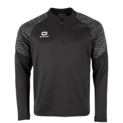 Bluza dresowa 1/4 zip Stanno Bolt. Czarne bluzy sportowe damskie STANNO, xl, bez wzorów, z dresówki, bez kaptura, na fitness i siłownię. Za 243.25 zł.