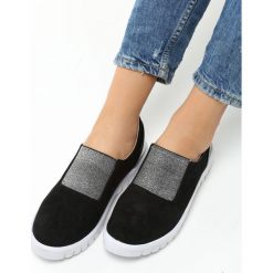 Czarne Slip On Miokki. Trampki i tenisówki damskie marki bonprix. Za 29.99 zł.