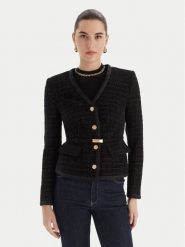 Marciano Guess Marynarka 5BGN07 7394A Czarny Regular Fit. Czarne żakiety damskie Marciano Guess, z aplikacjami, z syntetyku. Za 819.99 zł.