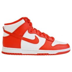 Buty sportowe męskie Nike Dunk High University. Białe buty sportowe męskie Nike, bez zapięcia. Za 729.25 zł.