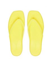 Crocs Japonki Miami Frosted Flip 211474 Zielony. Zielone klapki damskie Crocs, bez wzorów, z tworzywa sztucznego, bez obcasa. Za 139.99 zł.