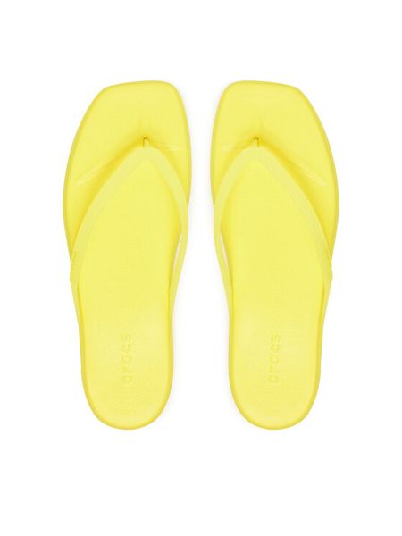 Crocs Japonki Miami Frosted Flip 211474 Zielony. Zielone klapki damskie Crocs, bez wzorów, z tworzywa sztucznego, bez obcasa. Za 139.99 zł.